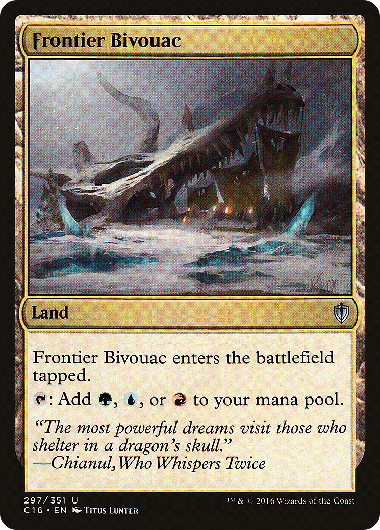 Frontier Bivouac (C16-297) [Commander 2016]