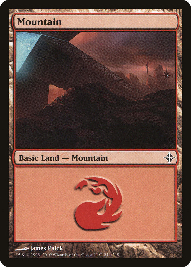 Mountain (ROE-244) [Rise of the Eldrazi]