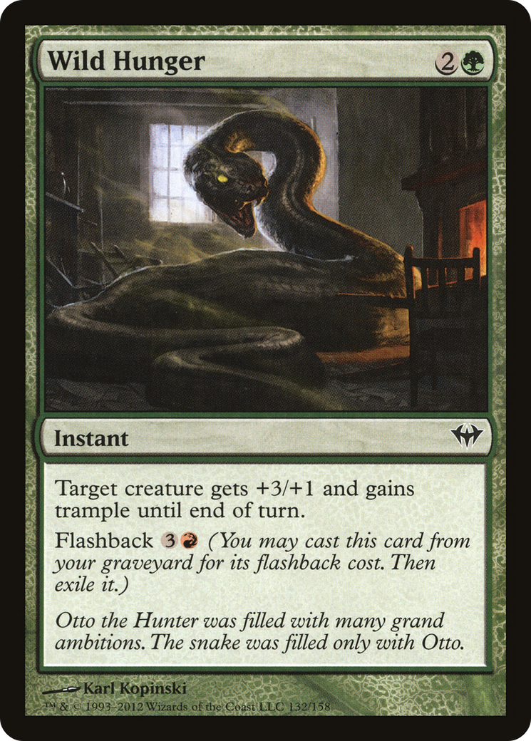 Wild Hunger (DKA-132) [Dark Ascension]