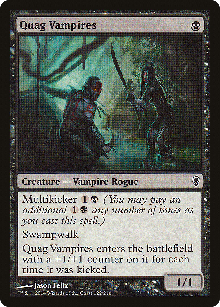 Quag Vampires (CNS-122) [Conspiracy] Foil