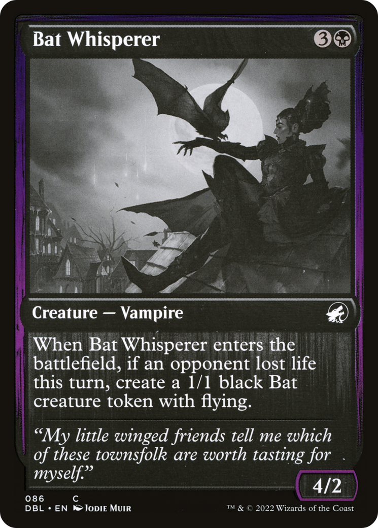 Bat Whisperer (DBL-086) [Innistrad: Double Feature]