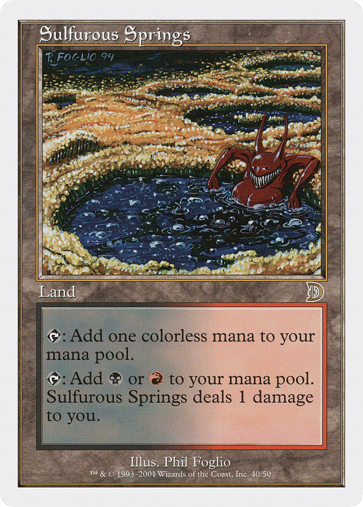 Sulfurous Springs (DKM-040) [Deckmasters]