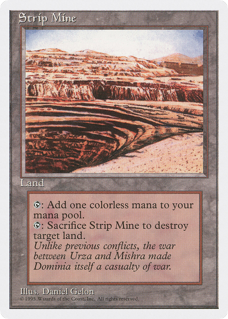 Strip Mine (4ED-189) [Fourth Edition]
