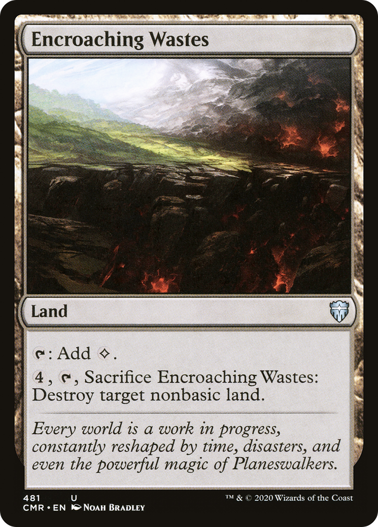 Encroaching Wastes (CMR-481) [Commander Legends]