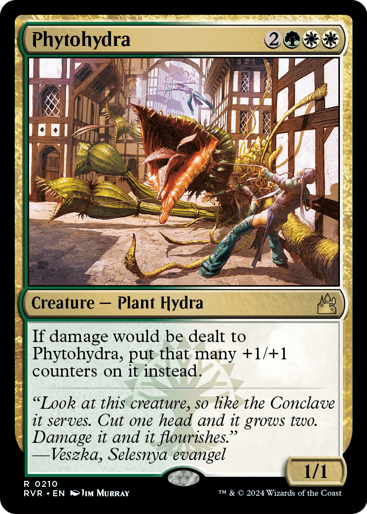 Phytohydra (RVR-210) [Ravnica Remastered] Foil