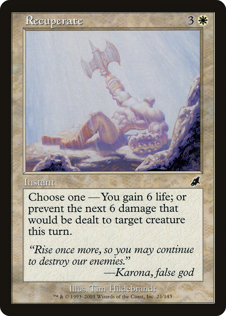 Recuperate (SCG-021) [Scourge]