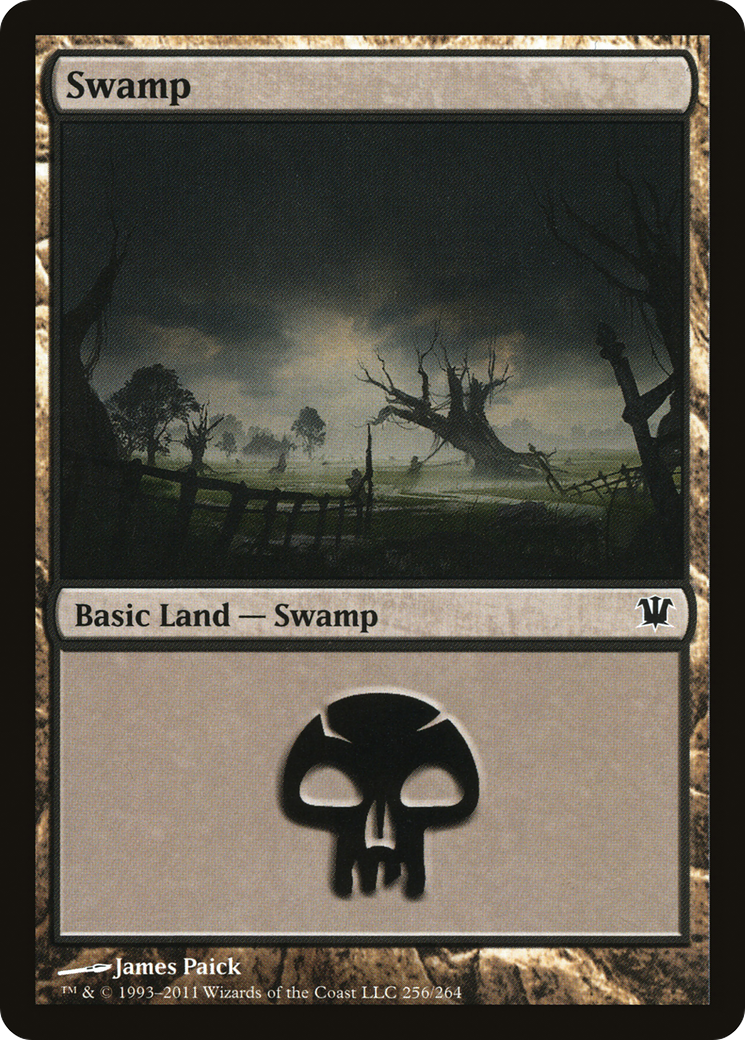 Swamp (ISD-256) [Innistrad] Foil
