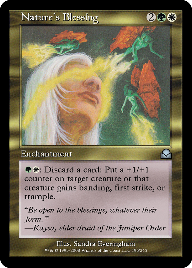 Nature's Blessing (ME2-196) [Masters Edition II]