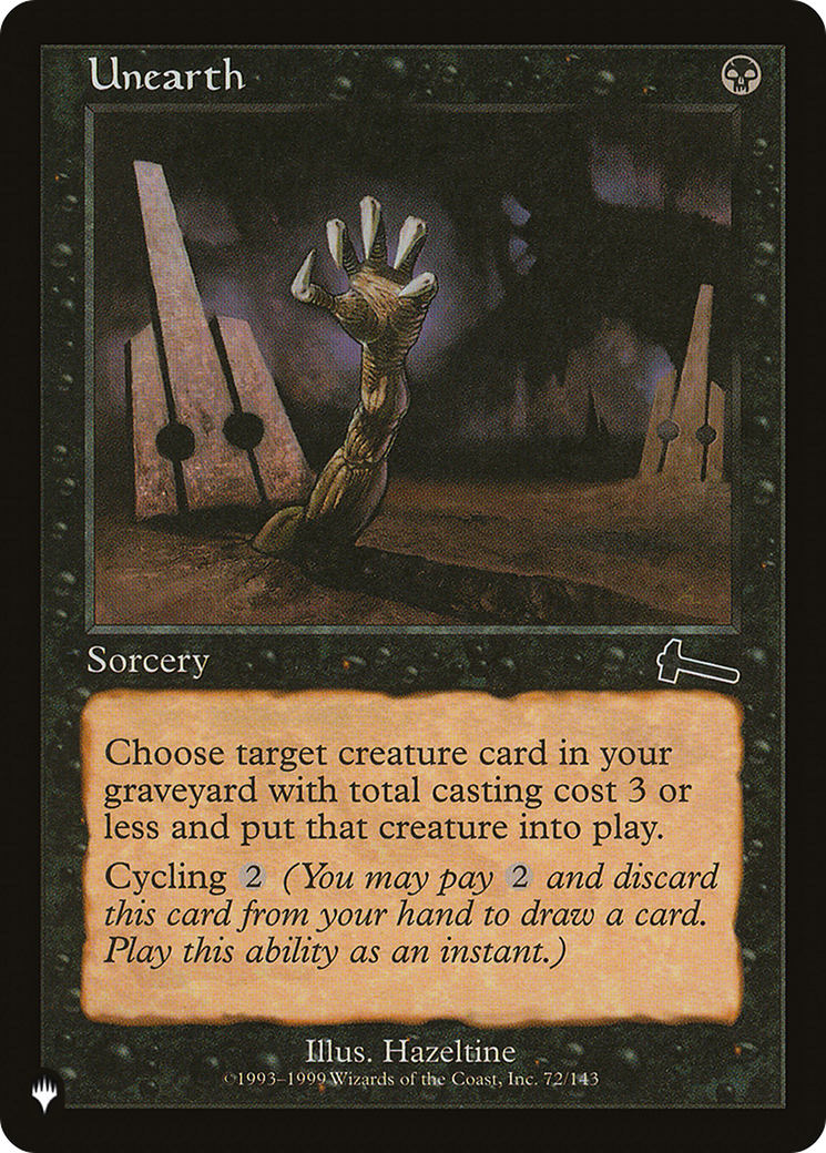 Unearth (LIST-ULG-72) [The List]