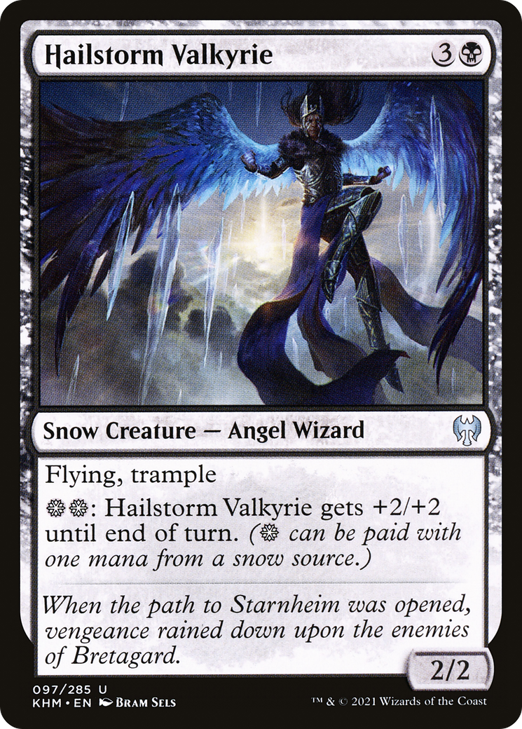 Hailstorm Valkyrie (KHM-097) [Kaldheim] Foil