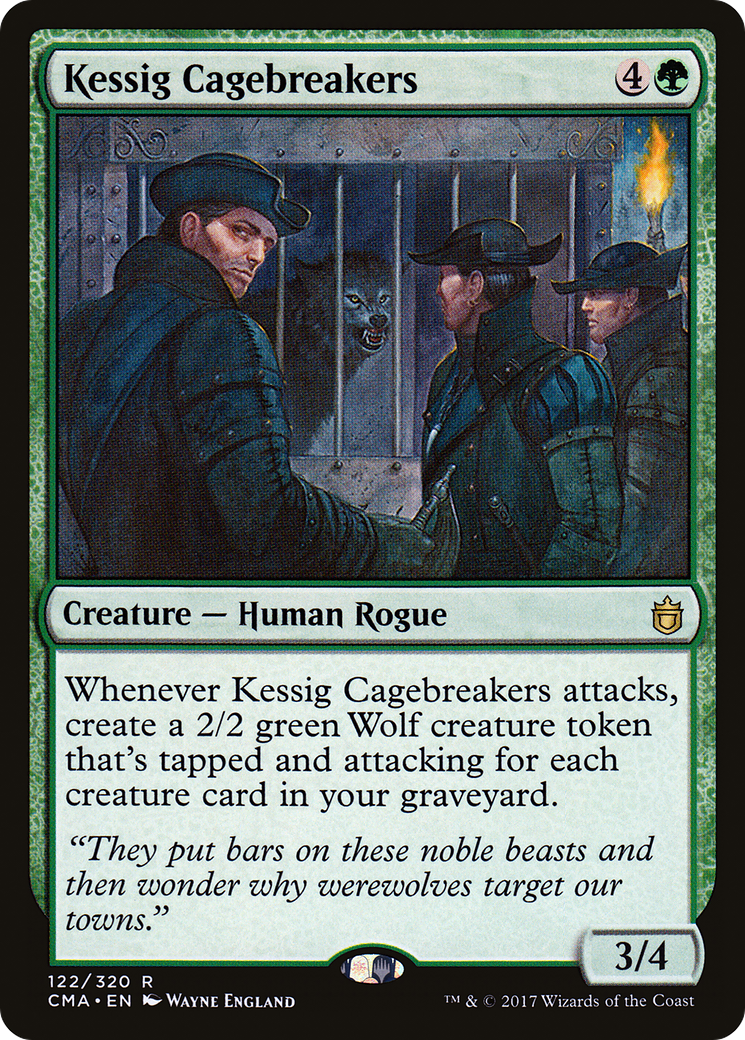 Kessig Cagebreakers (CMA-122) [Commander Anthology]