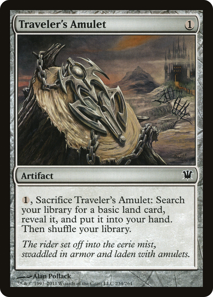 Traveler's Amulet (ISD-234) [Innistrad] Foil
