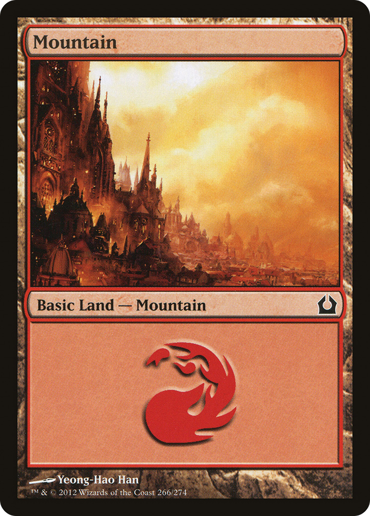 Mountain (RTR-266) [Return to Ravnica]