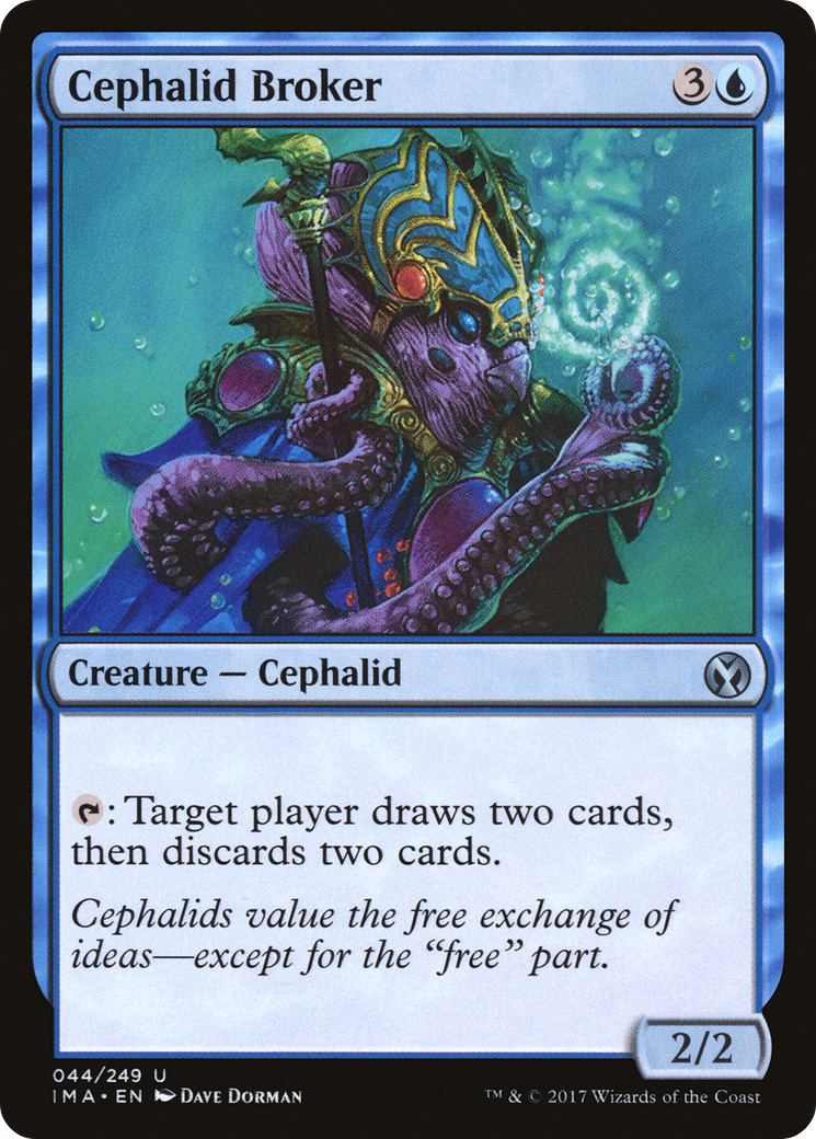 Cephalid Broker (IMA-044) [Iconic Masters] Foil