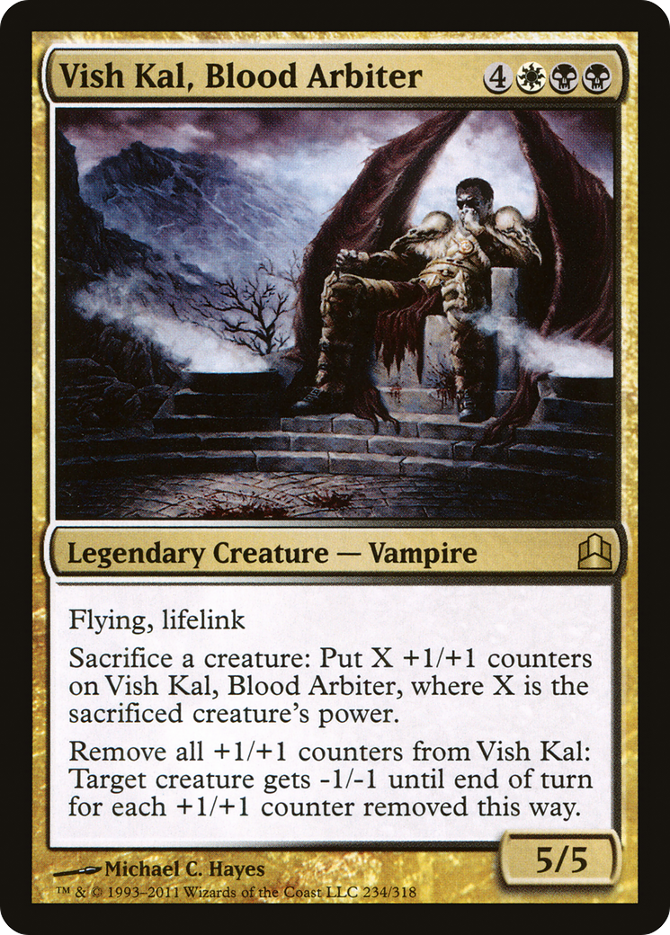 Vish Kal, Blood Arbiter (CMD-234) [Commander 2011]