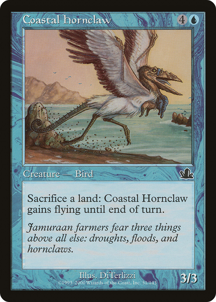 Coastal Hornclaw (PCY-031) [Prophecy] Foil