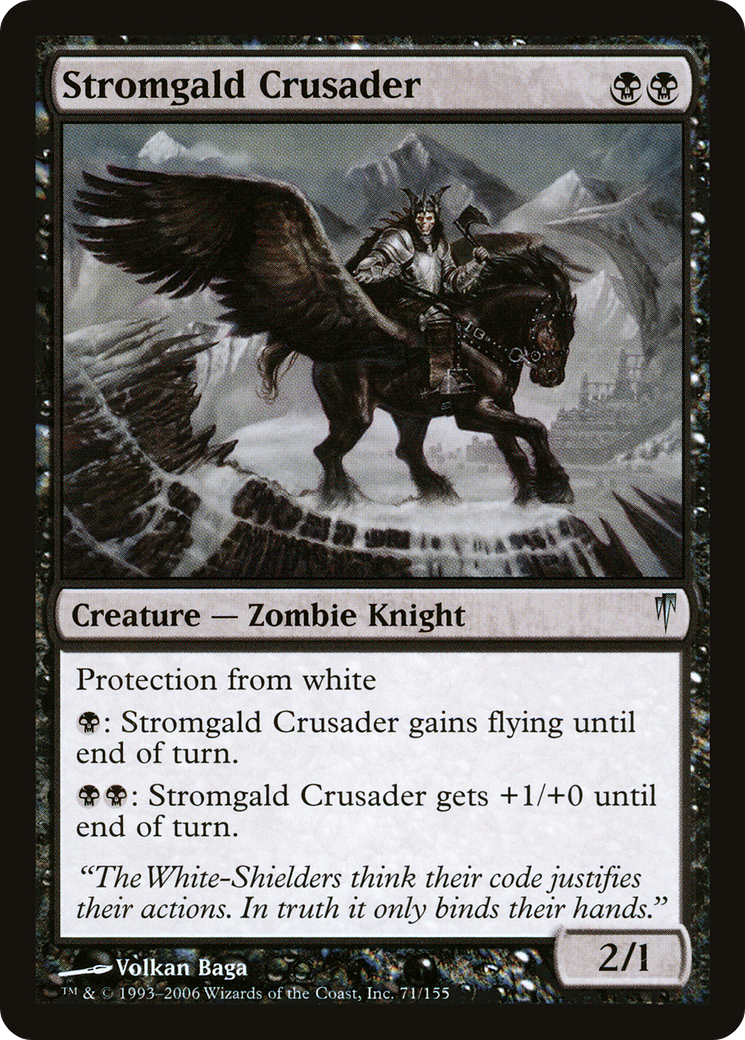 Stromgald Crusader (CSP-071) [Coldsnap] Foil