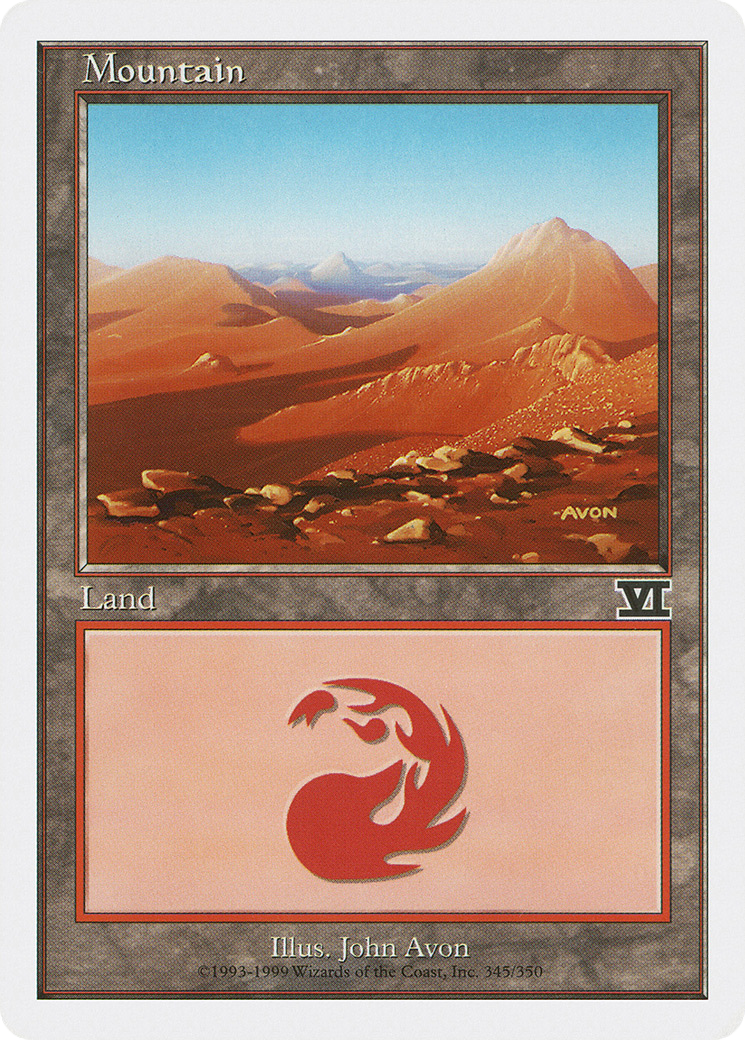 Mountain (6ED-345) [Classic Sixth Edition]