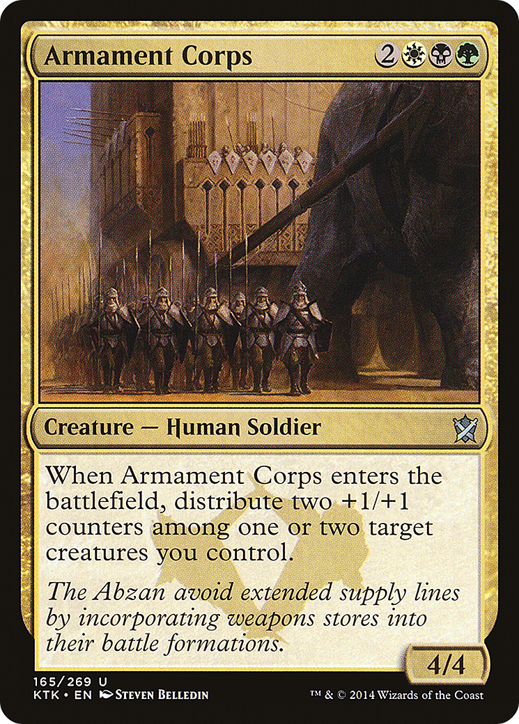 Armament Corps (KTK-165) [Khans of Tarkir] Foil