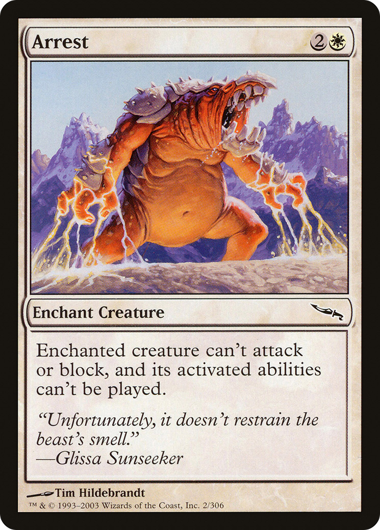 Arrest (MRD-002) [Mirrodin] Foil