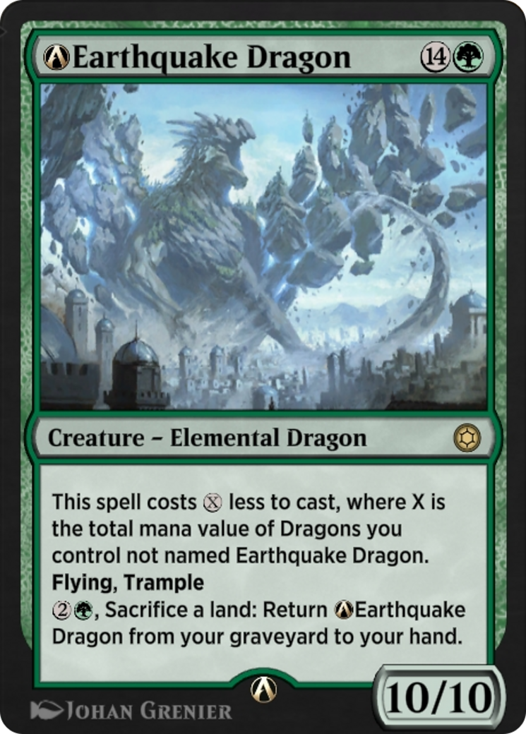 A-Earthquake Dragon (HBG-A-209) [Alchemy Horizons: Baldur's Gate]
