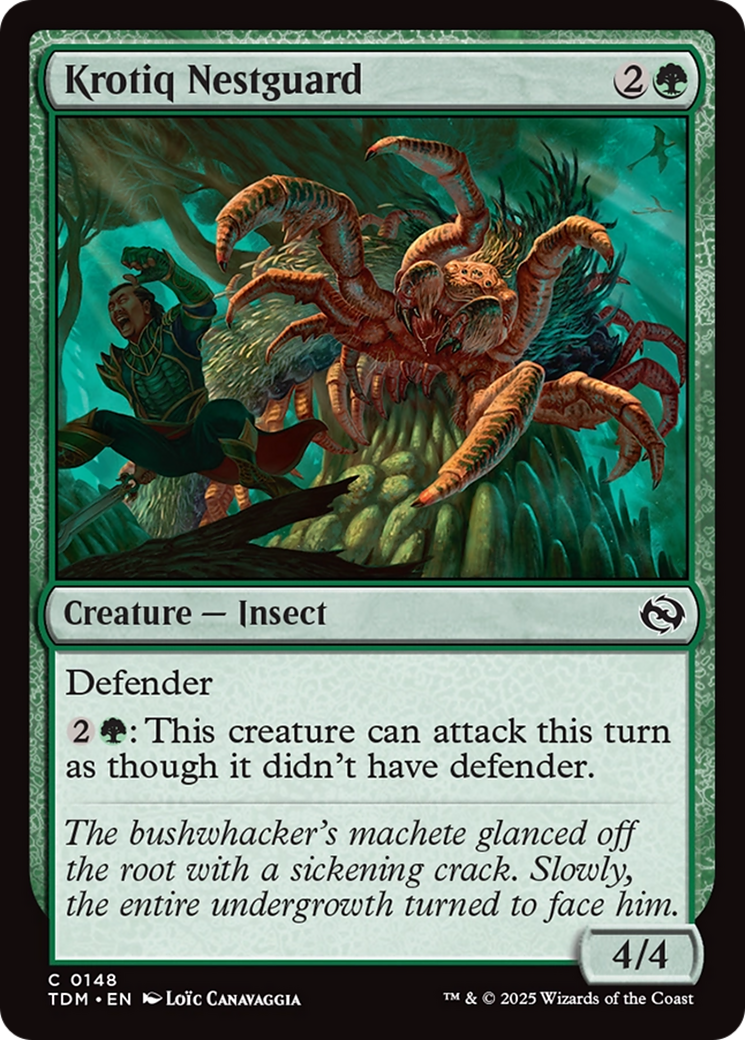 Krotiq Nestguard (TDM-148) [Tarkir: Dragonstorm] Foil