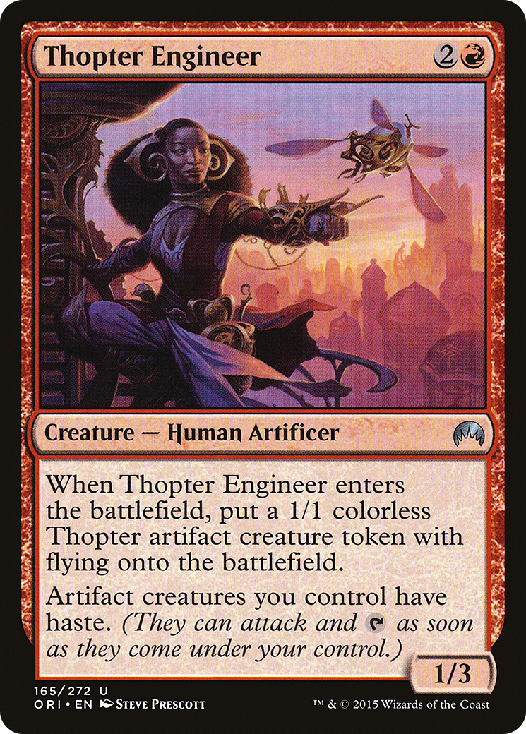 Thopter Engineer (ORI-165) [Magic Origins]