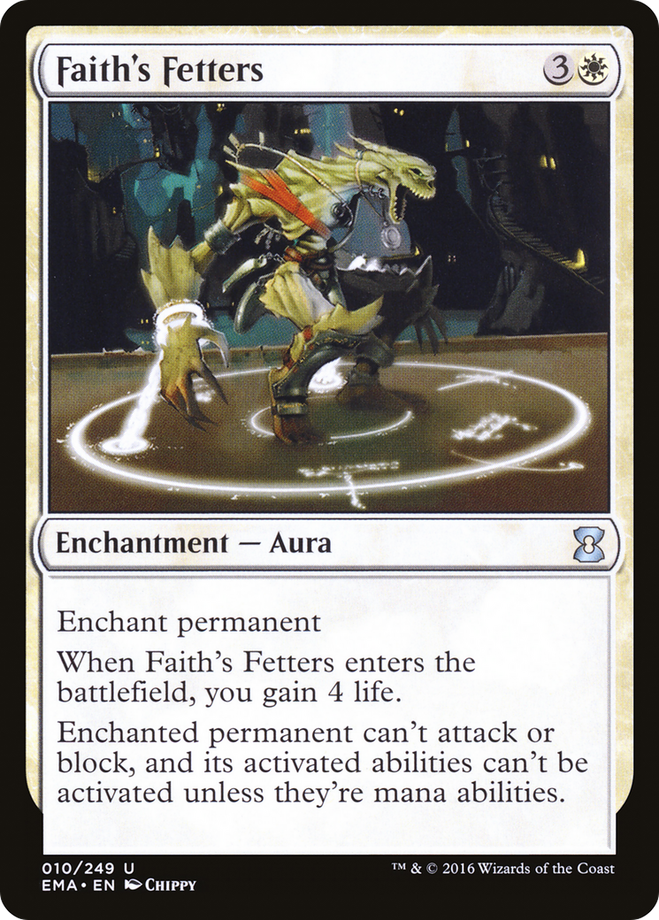 Faith's Fetters (EMA-010) [Eternal Masters]