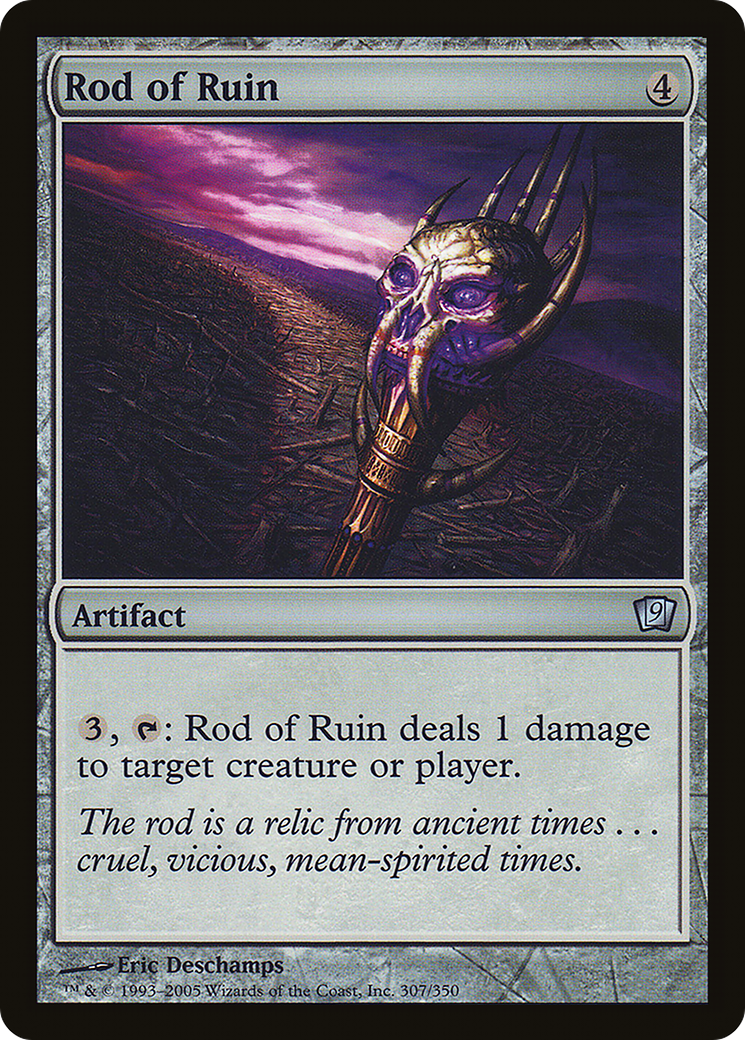 Rod of Ruin (9ED-307) [9th Edition]