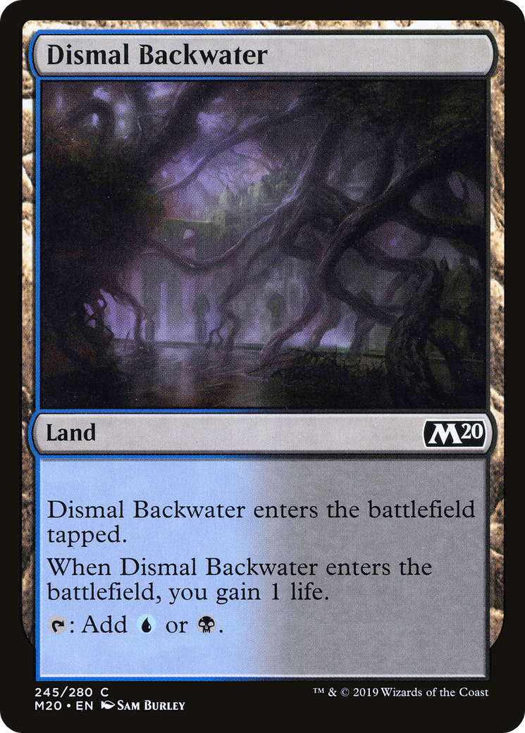 Dismal Backwater (M20-245) [Core Set 2020] Foil