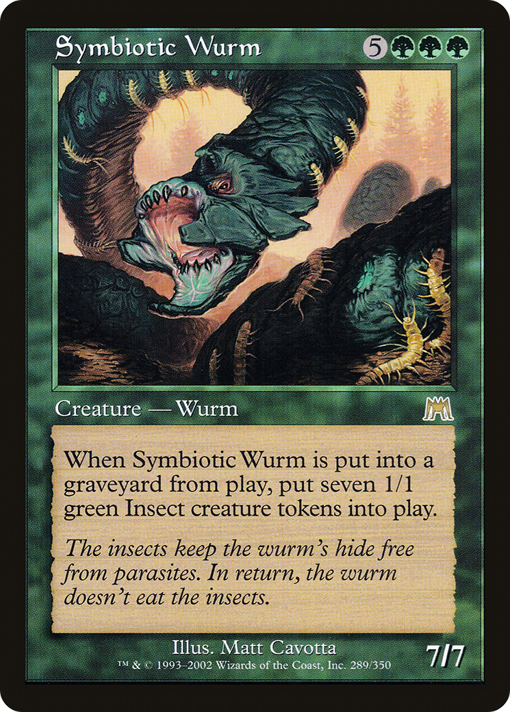 Symbiotic Wurm (ONS-289) [Onslaught]