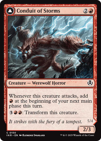 Conduit of Storms (INR-150) [Innistrad Remastered] Foil