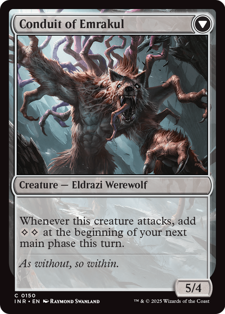 Conduit of Storms (INR-150) [Innistrad Remastered] Foil