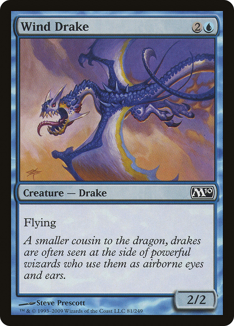 Wind Drake (M10-081) [Magic 2010] Foil