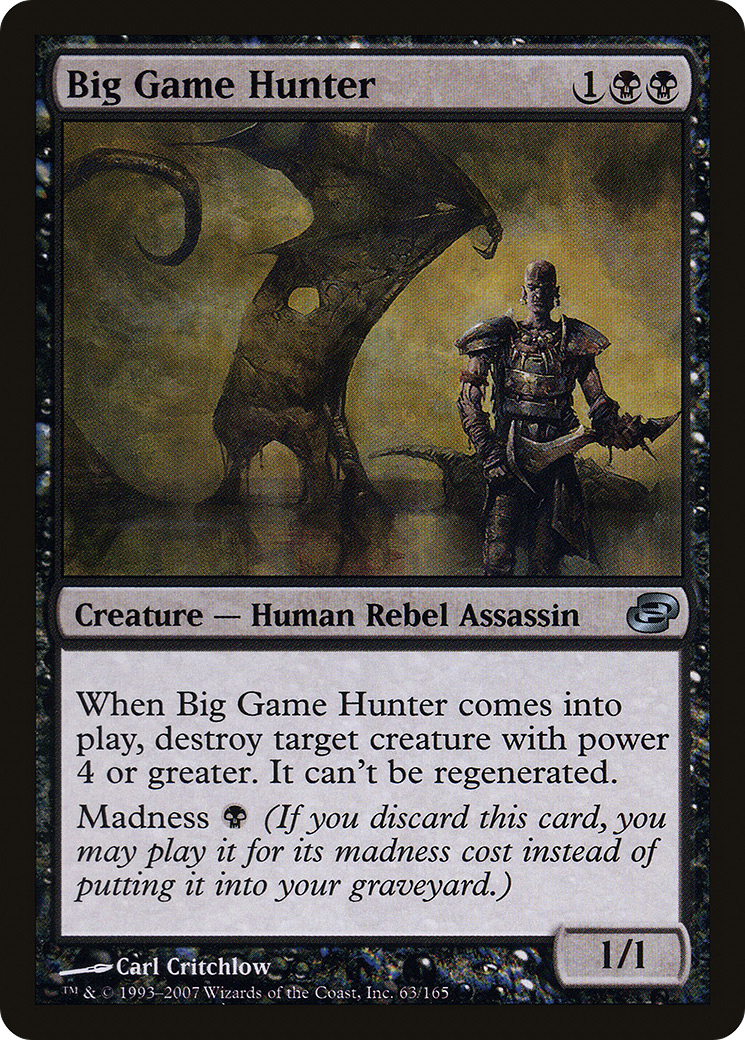 Big Game Hunter (PLC-063) [Planar Chaos] Foil