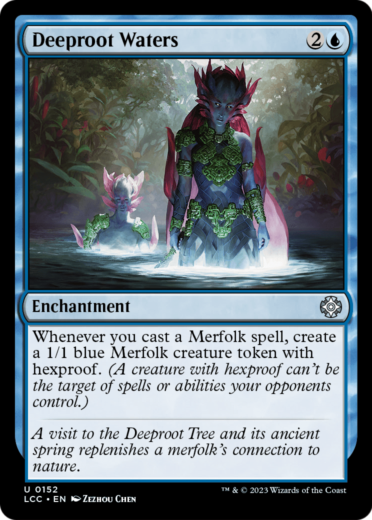 Deeproot Waters (LCC-152) [The Lost Caverns of Ixalan Commander]