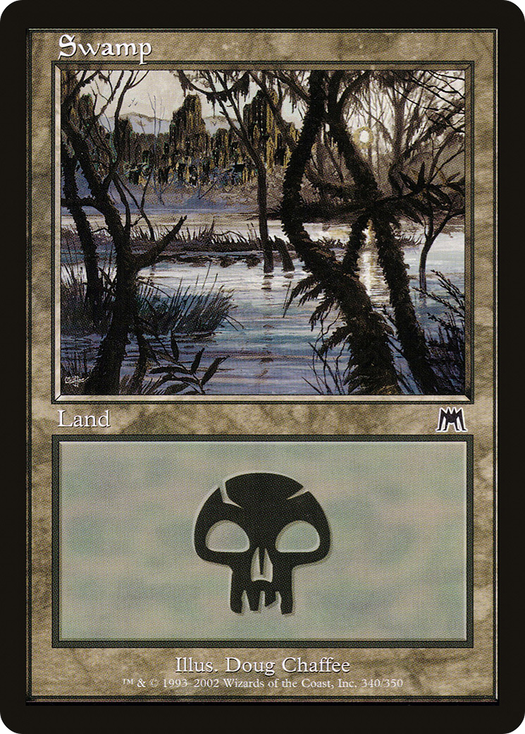 Swamp (ONS-340) [Onslaught] Foil