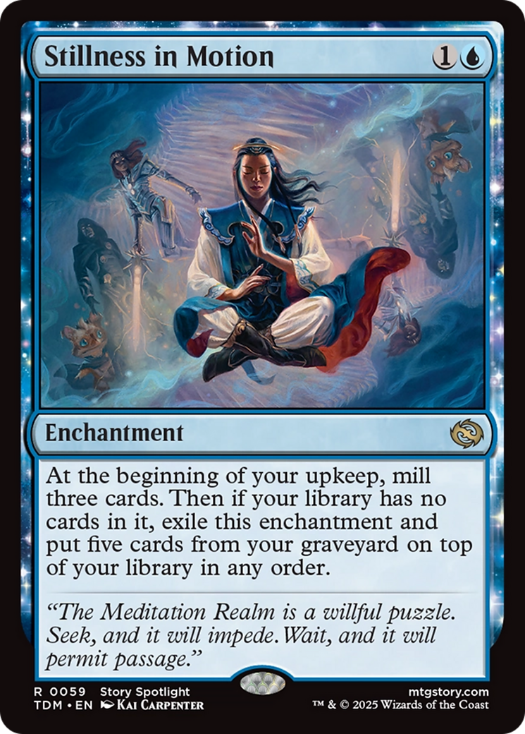 Stillness in Motion (TDM-059) [Tarkir: Dragonstorm]