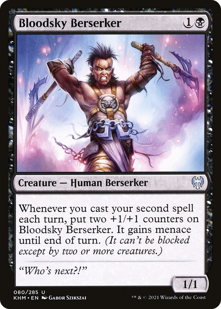 Bloodsky Berserker (KHM-080) [Kaldheim]