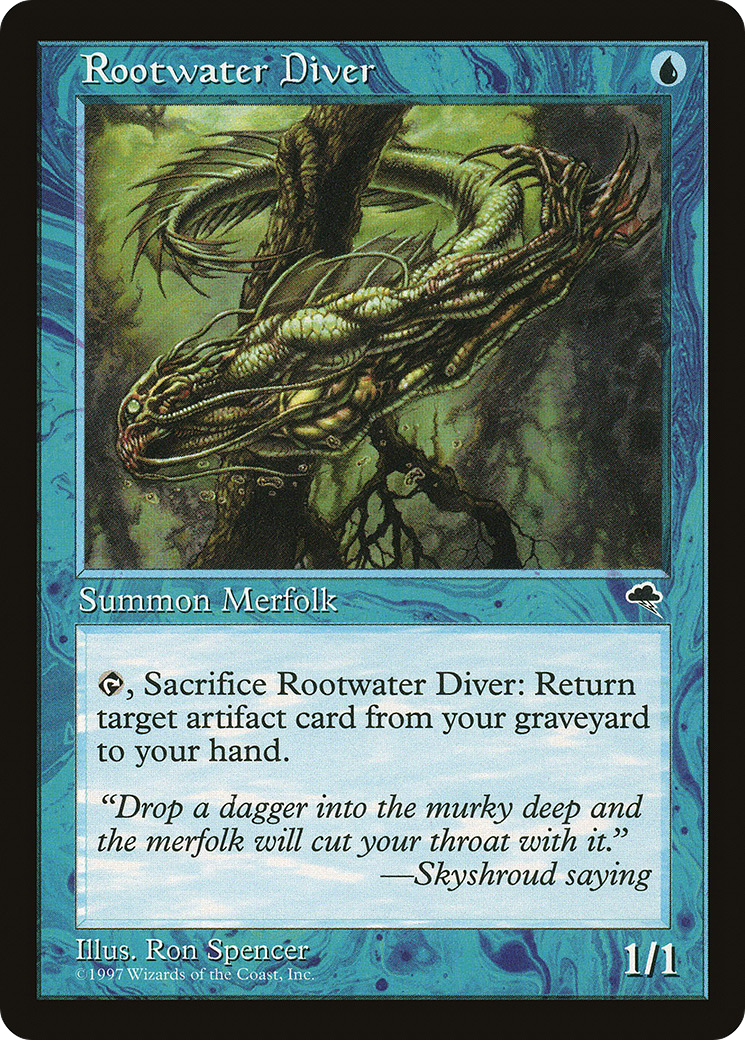 Rootwater Diver (TMP-081) [Tempest]