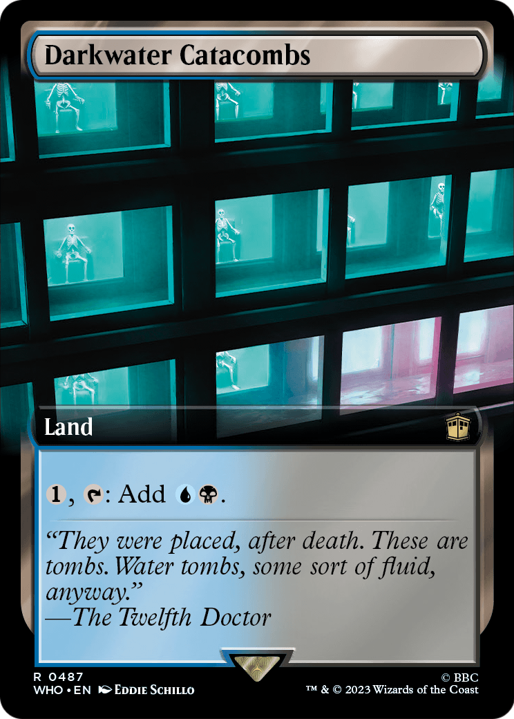 Darkwater Catacombs (Extended Art) (WHO-487) [Doctor Who]