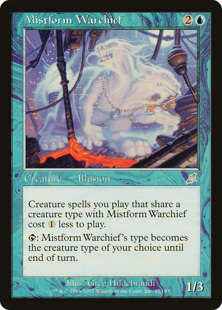 Mistform Warchief (SCG-043) [Scourge]