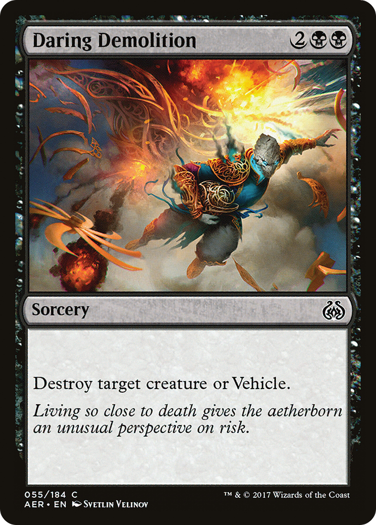 Daring Demolition (AER-055) [Aether Revolt] Foil