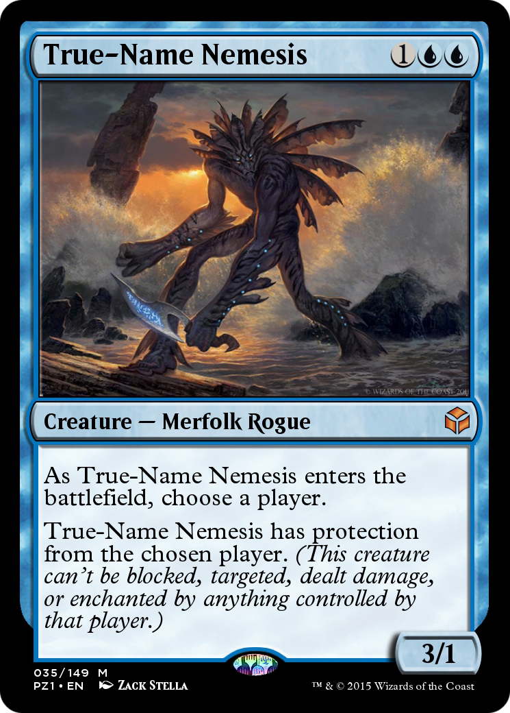 True-Name Nemesis (PZ1-035) [Legendary Cube Prize Pack]