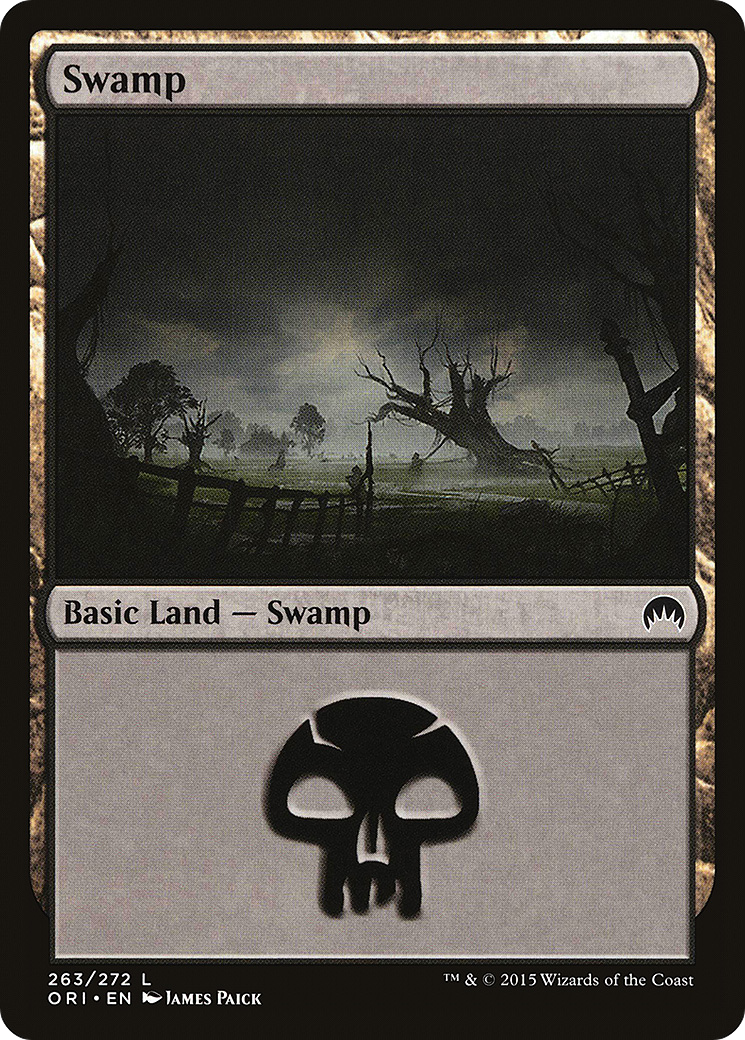 Swamp (ORI-263) [Magic Origins] Foil