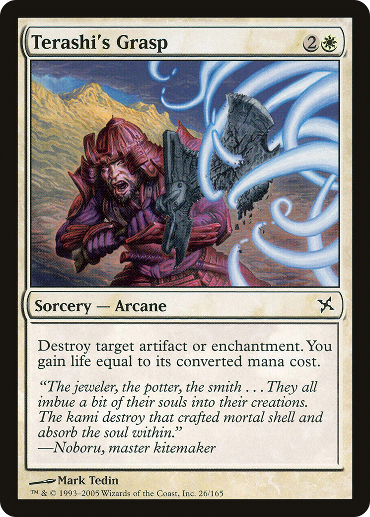 Terashi's Grasp (BOK-026) [Betrayers of Kamigawa] Foil