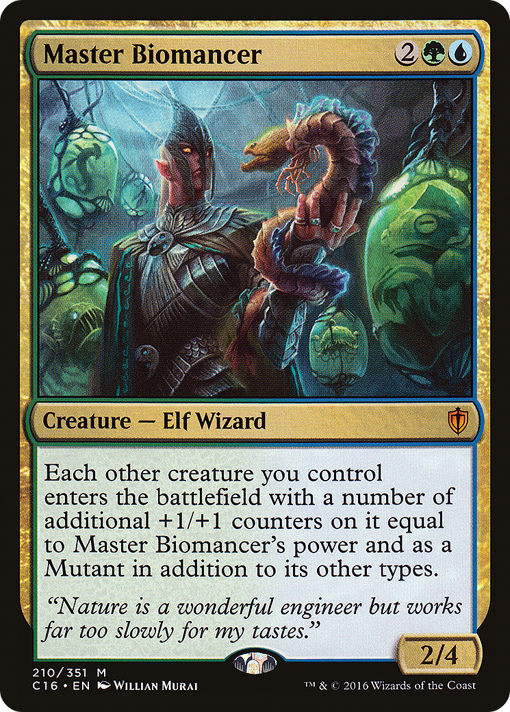 Master Biomancer (C16-210) [Commander 2016]