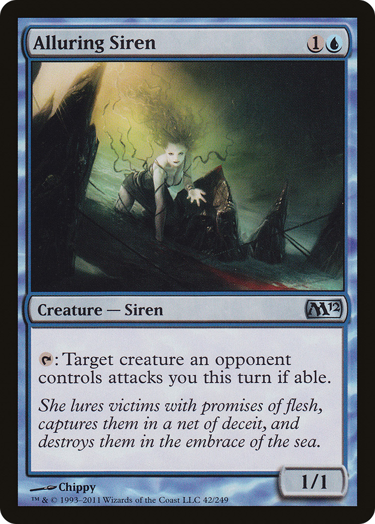 Alluring Siren (M12-042) [Magic 2012] Foil