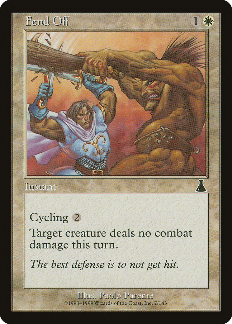 Fend Off (UDS-007) [Urza's Destiny] Foil
