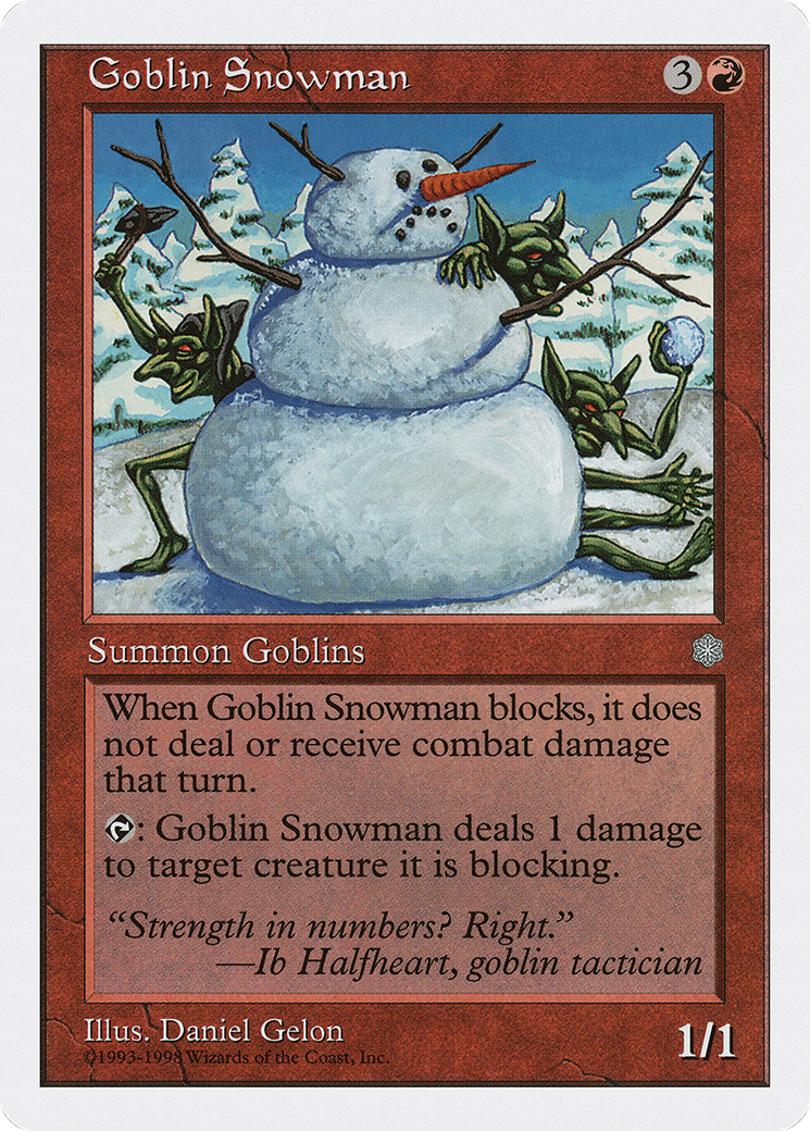 Goblin Snowman (ATH-015) [Anthologies]